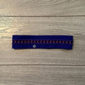 Lululemon Striped Design Elastic Headband